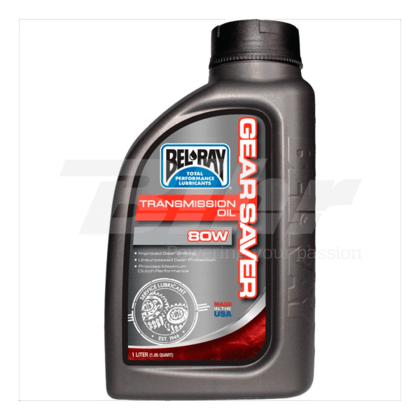Botella 1L aceite de caja de cambios Bel-Ray Gear Saver 80W